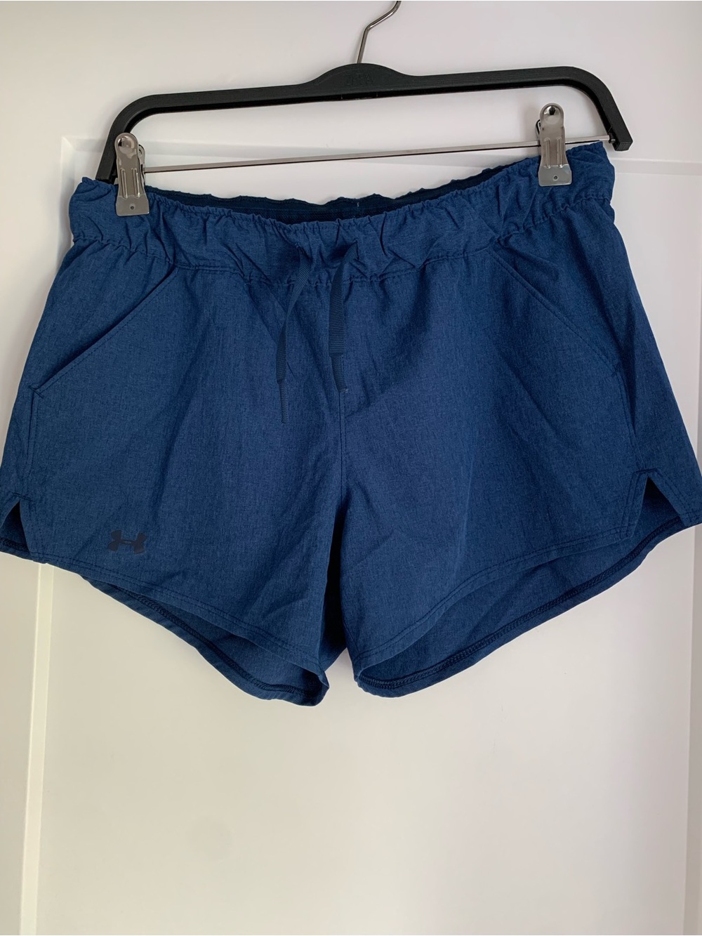 Under Armour Women's Dark Blue Athletic Running Shorts